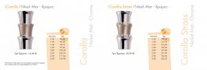 Τερματα Corolla nickel mat - chromio