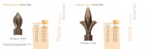 Τέρματα bronze mat Flame - Lance